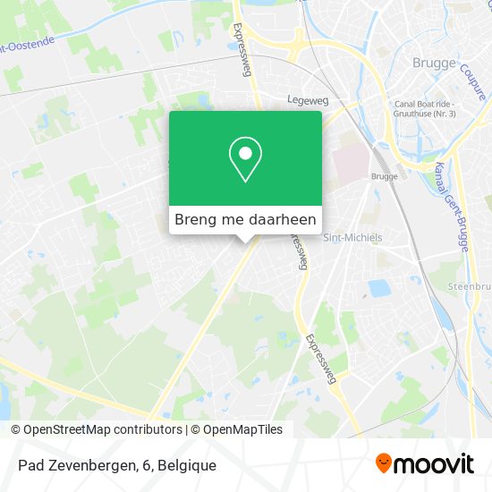 Pad Zevenbergen, 6 kaart