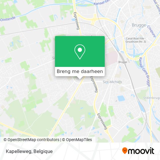 Kapelleweg kaart