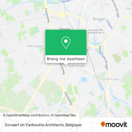 Govaert en Vanhoutte Architects kaart