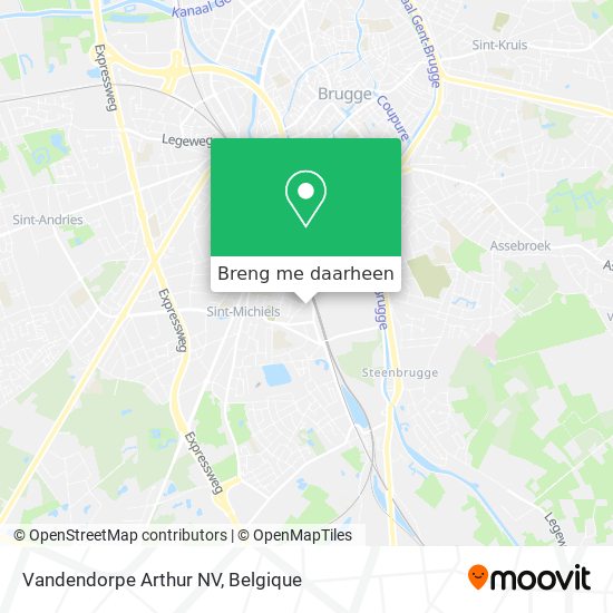 Vandendorpe Arthur NV kaart