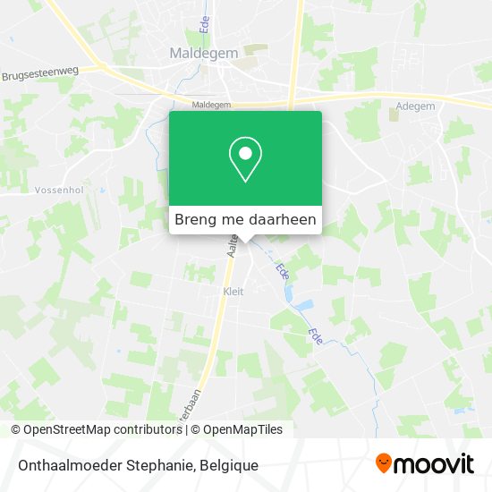 Onthaalmoeder Stephanie kaart