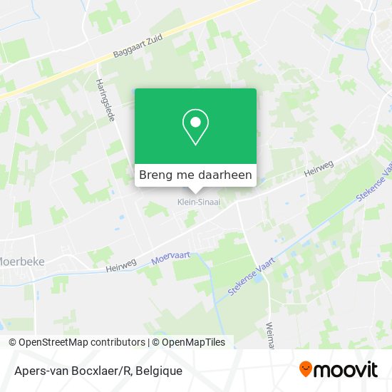 Apers-van Bocxlaer/R kaart