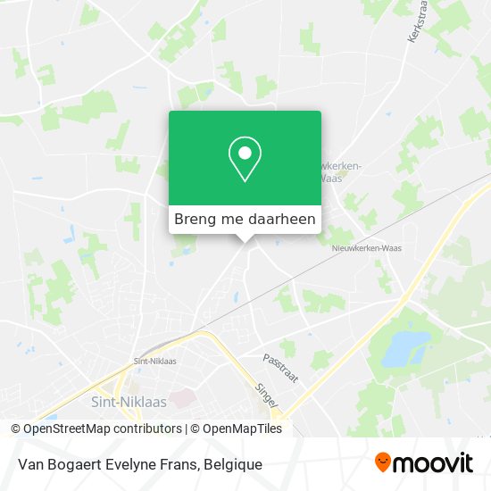 Van Bogaert Evelyne Frans kaart