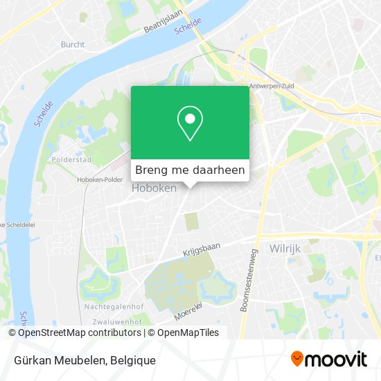 Gürkan Meubelen kaart