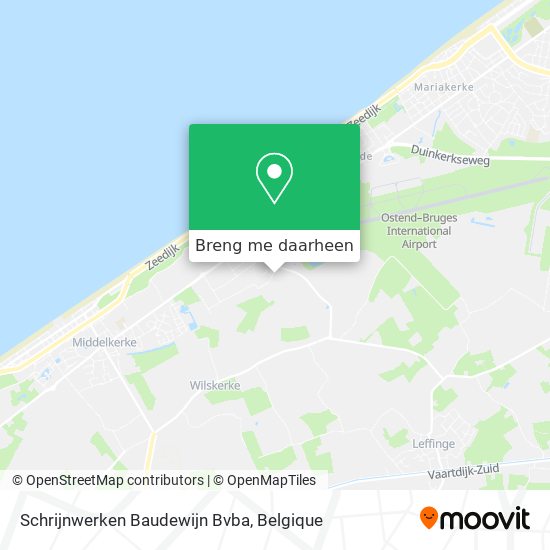 Schrijnwerken Baudewijn Bvba kaart