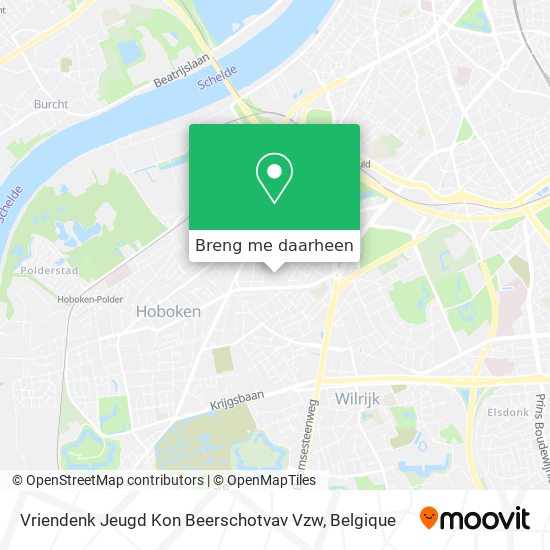 Vriendenk Jeugd Kon Beerschotvav Vzw kaart