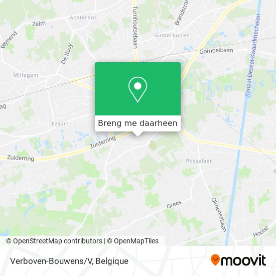 Verboven-Bouwens/V kaart