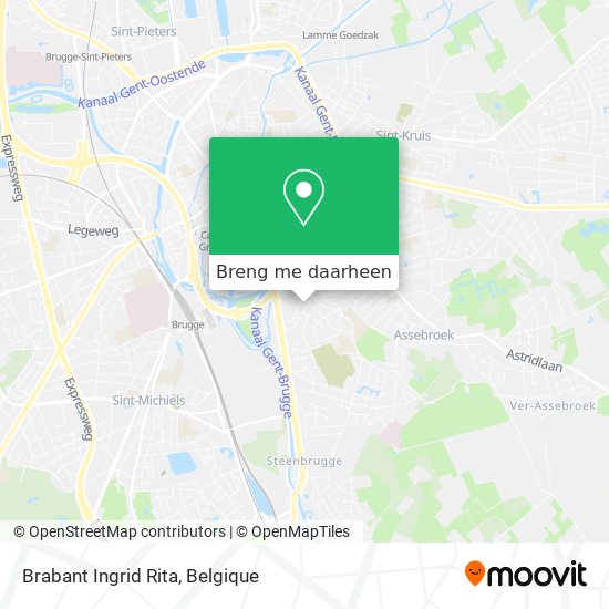 Brabant Ingrid Rita kaart