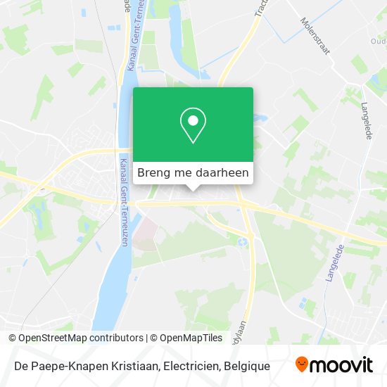 De Paepe-Knapen Kristiaan, Electricien kaart