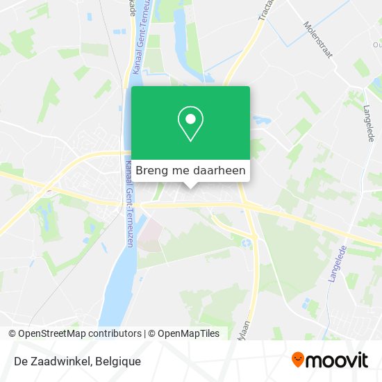 De Zaadwinkel kaart