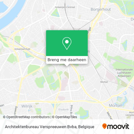 Architektenbureau Verspreeuwen Bvba kaart
