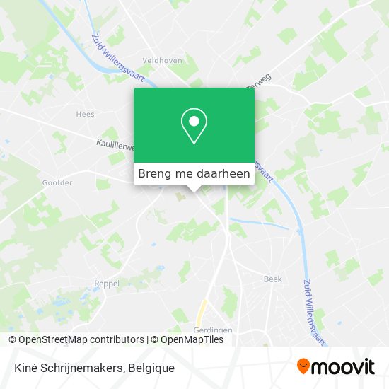 Kiné Schrijnemakers kaart