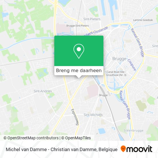 Michel van Damme - Christian van Damme kaart