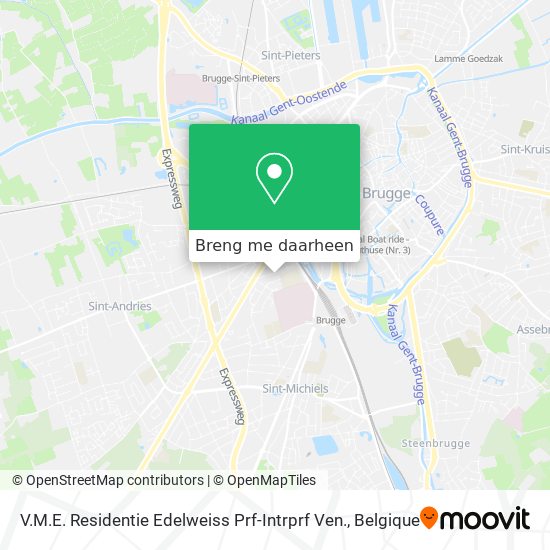 V.M.E. Residentie Edelweiss Prf-Intrprf Ven. kaart