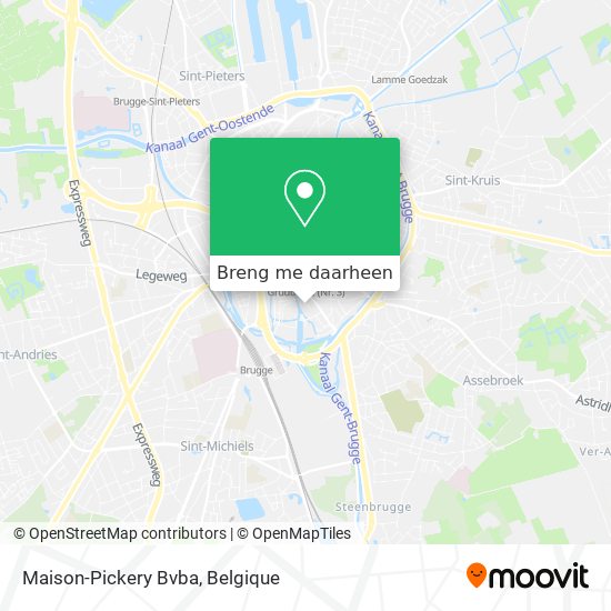 Maison-Pickery Bvba kaart