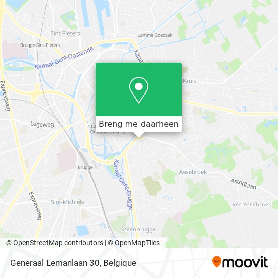 Generaal Lemanlaan 30 kaart