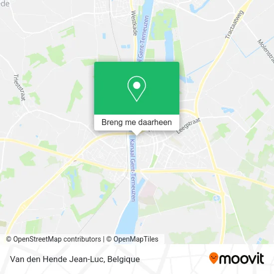 Van den Hende Jean-Luc kaart