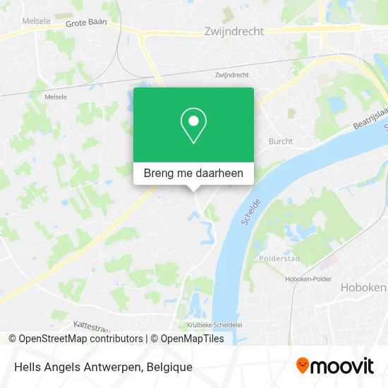 Hells Angels Antwerpen kaart