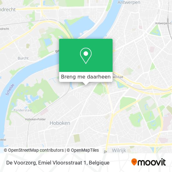 De Voorzorg, Emiel Vloorsstraat 1 kaart