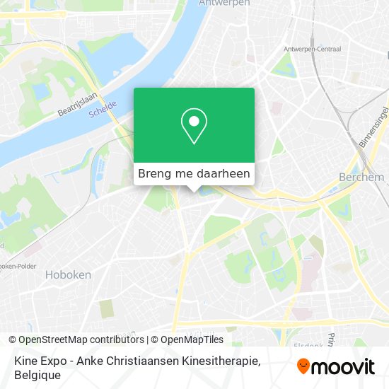 Kine Expo - Anke Christiaansen Kinesitherapie kaart
