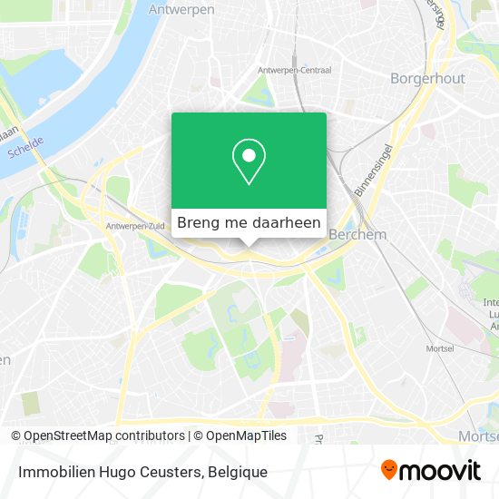 Immobilien Hugo Ceusters kaart