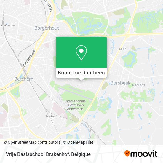 Vrije Basisschool Drakenhof kaart