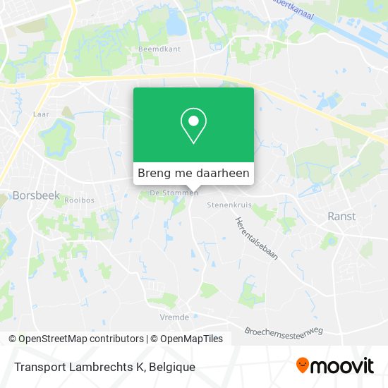 Transport Lambrechts K kaart