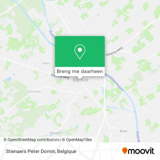 Stienaers Peter Domin kaart
