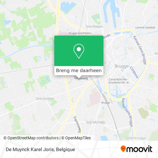 De Muynck Karel Joris kaart