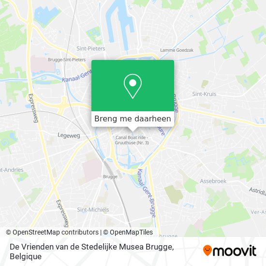 De Vrienden van de Stedelijke Musea Brugge kaart