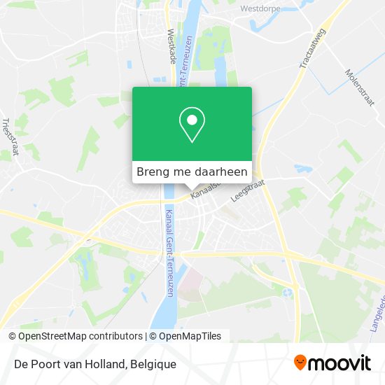 De Poort van Holland kaart
