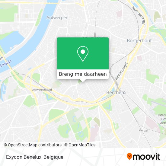 Exycon Benelux kaart