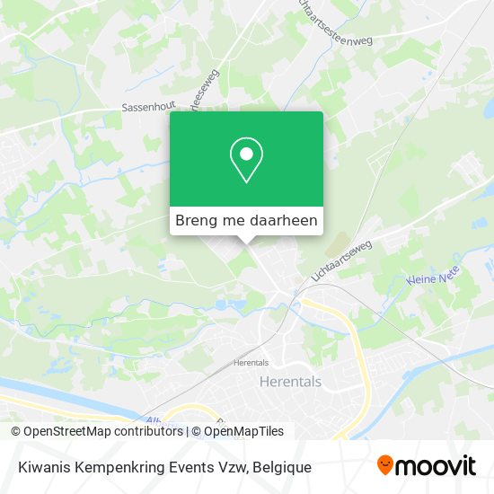 Kiwanis Kempenkring Events Vzw kaart