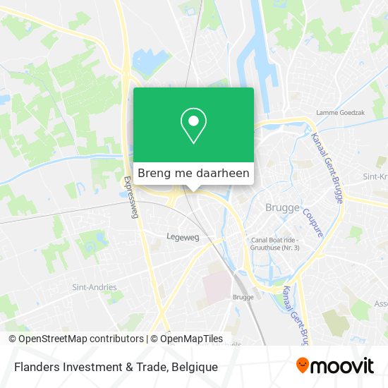 Flanders Investment & Trade kaart
