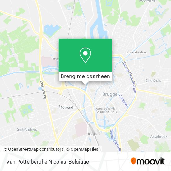 Van Pottelberghe Nicolas kaart