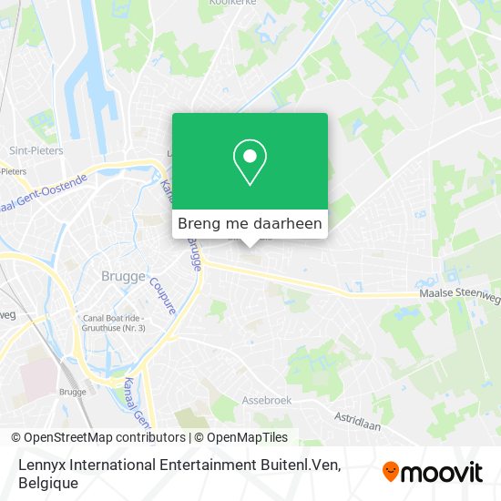 Lennyx International Entertainment Buitenl.Ven kaart