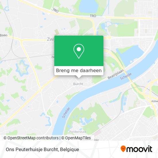 Ons Peuterhuisje Burcht kaart