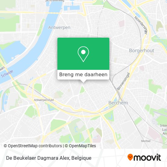De Beukelaer Dagmara Alex kaart