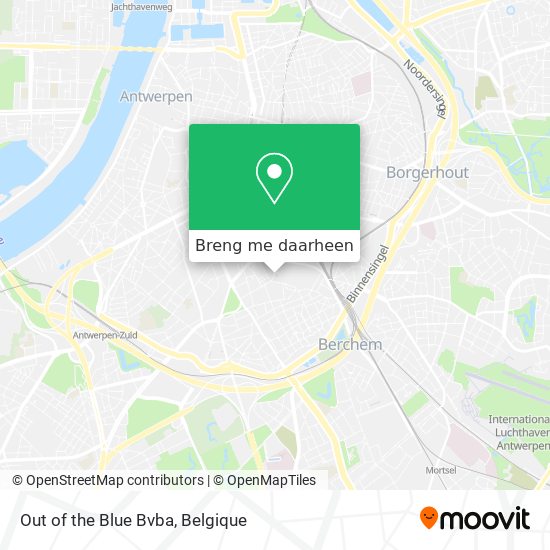 Out of the Blue Bvba kaart