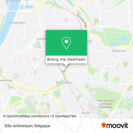 Bibi Antwerpen kaart