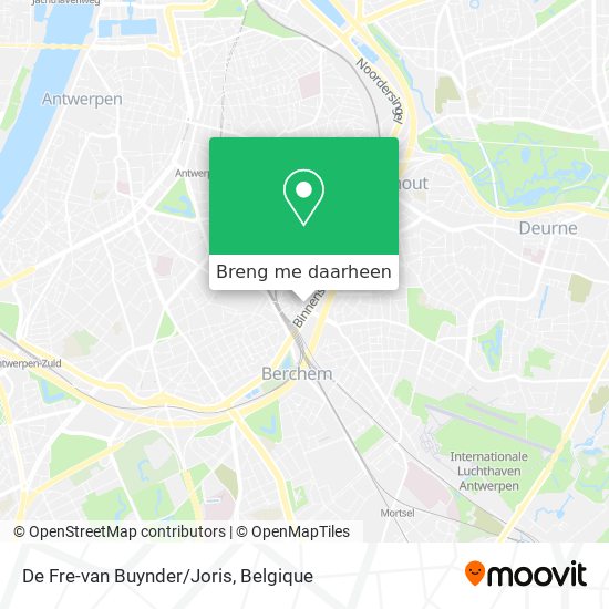 De Fre-van Buynder/Joris kaart