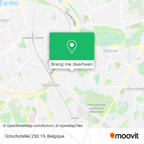 Gitschotellei 250 19 kaart