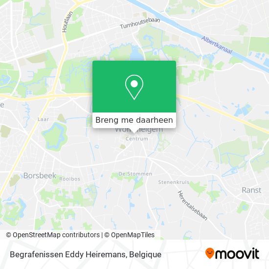 Begrafenissen Eddy Heiremans kaart