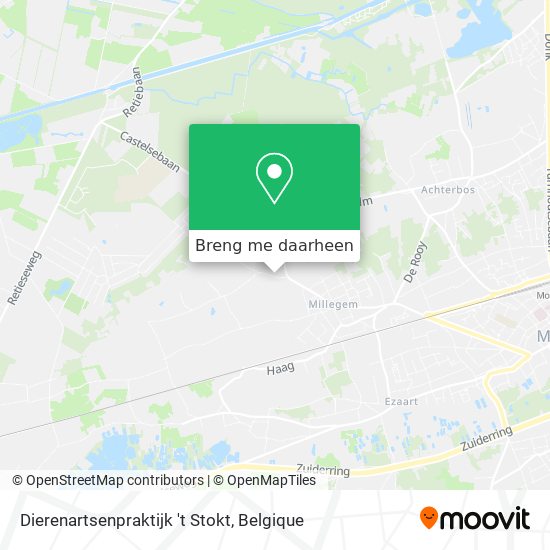Dierenartsenpraktijk 't Stokt kaart