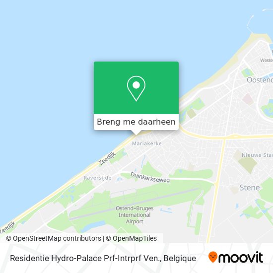 Residentie Hydro-Palace Prf-Intrprf Ven. kaart