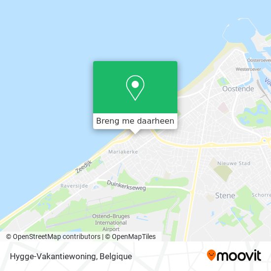 Hygge-Vakantiewoning kaart