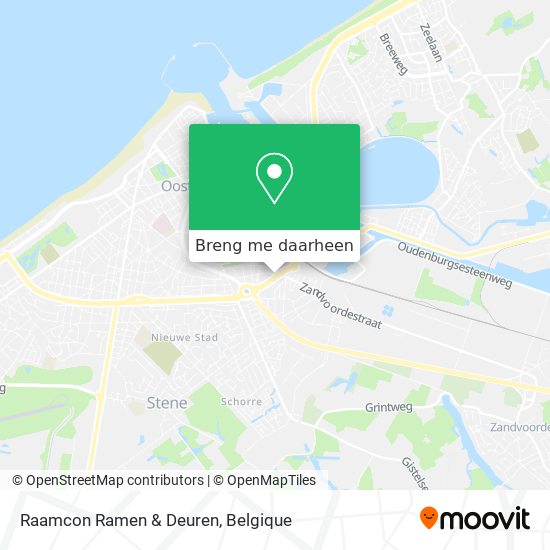 Raamcon Ramen & Deuren kaart