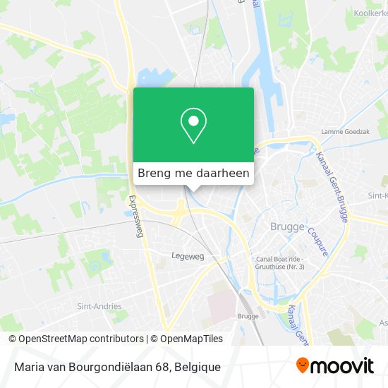 Maria van Bourgondiëlaan 68 kaart