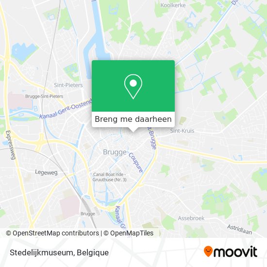 Stedelijkmuseum kaart