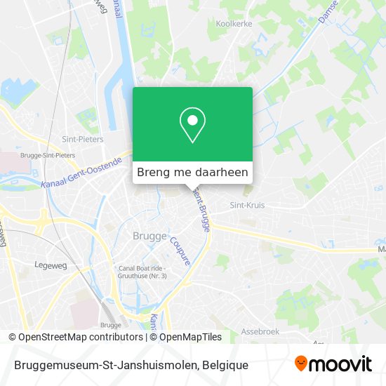 Bruggemuseum-St-Janshuismolen kaart